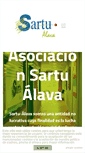Mobile Screenshot of alava.sartu.net